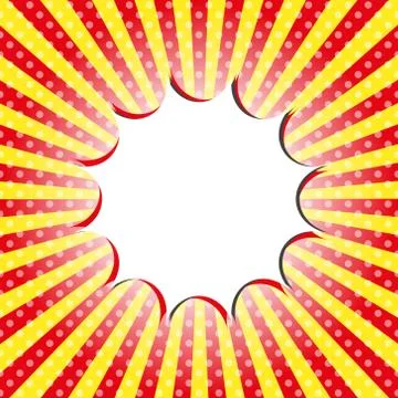 Pop Art template Stock Illustration