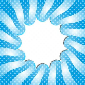 Pop Art template Stock Illustration