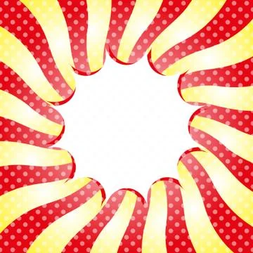 Pop Art template Stock Illustration