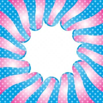 Pop Art template Illustrazione stock