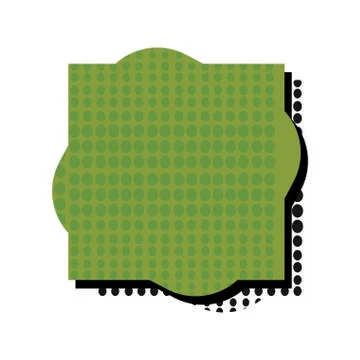 Pop art text box Stock Illustration