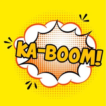 Pop art text bubble, illustration in vector format Illustrazione stock