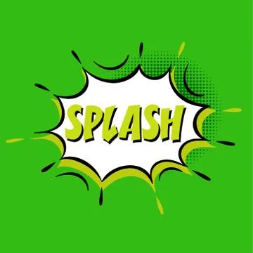 Pop art text bubble, illustration in vector format Illustrazione stock