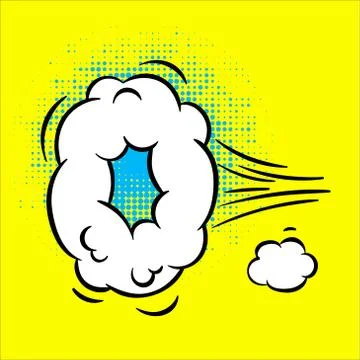 Pop art text bubble, illustration in vector format Stock-Illustration