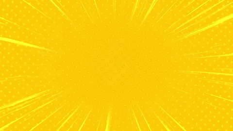 Pop art yellow background animation 库存影片 336556411