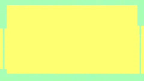 Pop Art Yellow Frame Background Animated Border Green Screen Social Media Intro Stock Footage 326442999