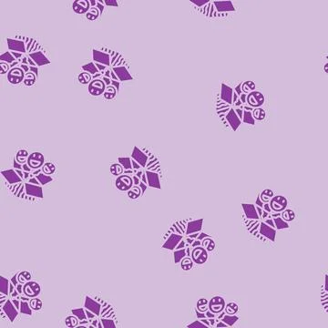 Pop up box cardboard packaging glyph vector seamless pattern Stock Illustration
