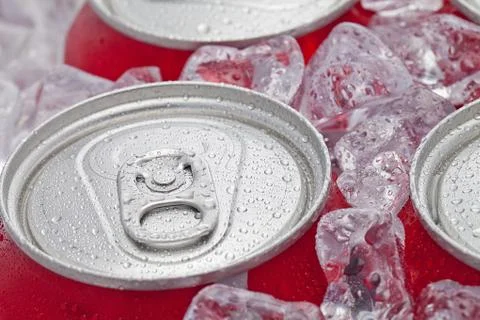Pop can top Foto stock