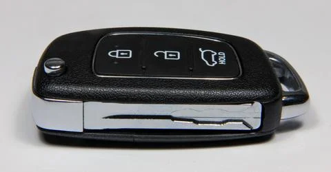 Pop-up car key Stock Photos