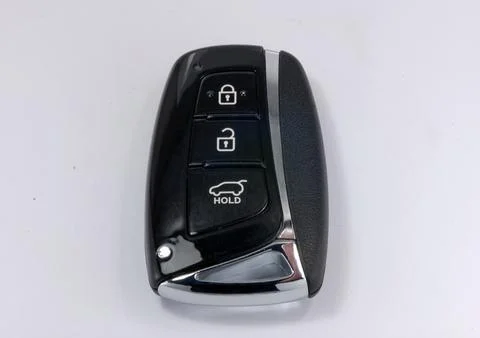 Pop-up car key Fotos Stock