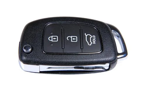Pop-up car key 库存照片