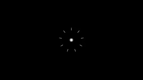 Pop-up circle burst animation with shining lines and effects. Elegant circu.. Stock Footage 310711508