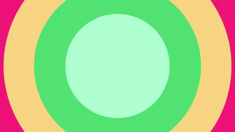 Pop up circle transition animation Stock Footage 194985595