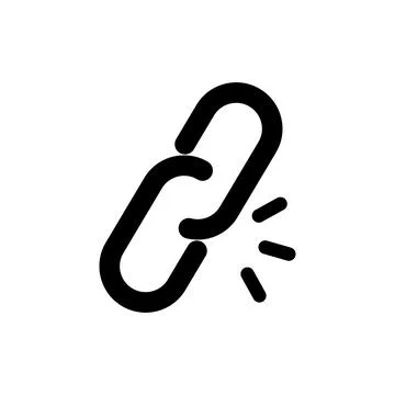 Pop clip icon. Link. Attachment. Vector. Stock Illustration