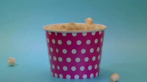 Pop Corn and Fun Stock Footage 198398170