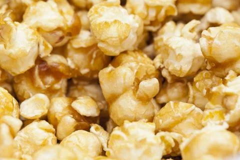 Pop corn background Stock Photos