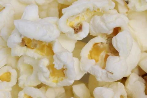 Pop corn close up Stock Photos