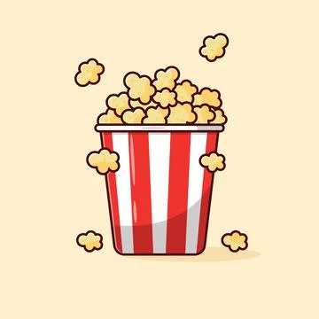 Pop Corn Stock Illustration