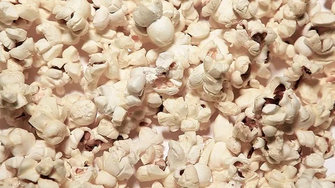Pop corn paper mask background nobody hd footage Stock Footage 106090784