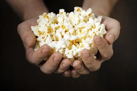Pop corn Stock Photos
