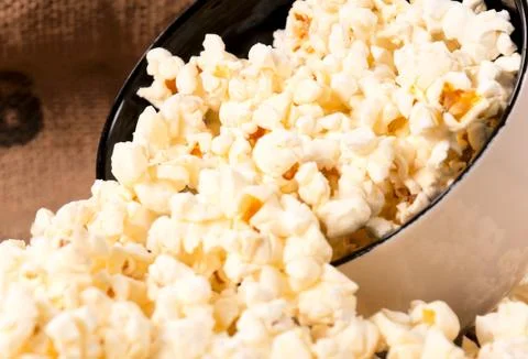 Pop corns Stock Photos