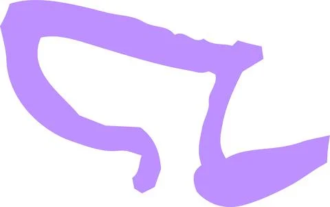 POP Cute musical note scribbles drawn by children 스톡 일러스트