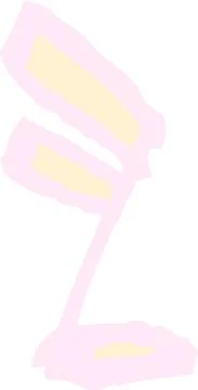 POP Cute musical note scribbles drawn by children 스톡 일러스트