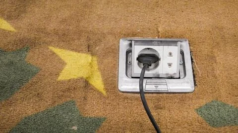 Pop up electric plug 01 Stock Photos