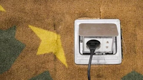 Pop up electric plug 02 Stock Photos