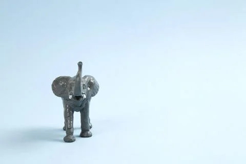 Pop elephant figurine Stock Photos