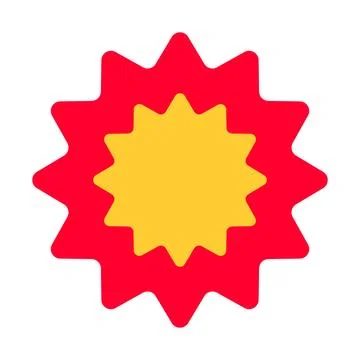 Pop explosion icon. Blast icon. Vector. Stock Illustration