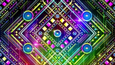 Pop Frame Background 库存影片 342472134