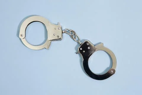 Pop handcuffs Stock Photos