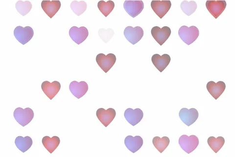 Pop Hearts Stock Footage 888355