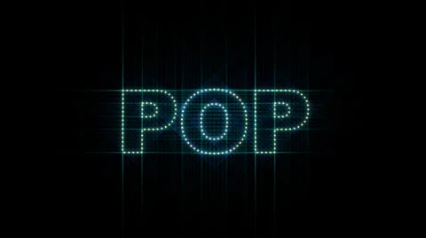 Pop LEDS 01 Stock Footage 33141199