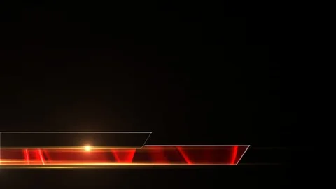 Pop Up Lower Third Red Stock-Footage 95191040