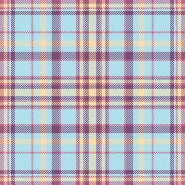 Pop pattern fabric check, cloth plaid vector tartan. Wedding texture seamle.. Stock Illustration