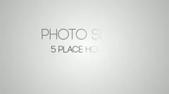 Pop up photoslide Stock After Effects