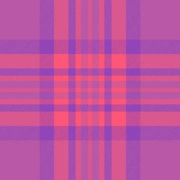 Pop plaid background fabric, styling check tartan seamless. Kind texture te.. Stock Illustration