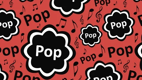 Pop red texture Stock Footage 92584269