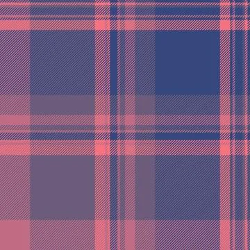 Pop textile pattern seamless, garment fabric plaid background. Formal check.. Stock Illustration