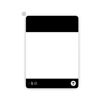 Pop-up window. User help online. Chat bot virtual assistant via messaging.  Stock Illustration