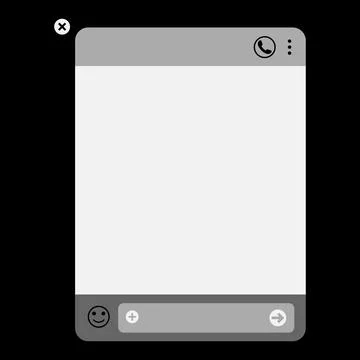 Pop-up window. User help online. Chat bot virtual assistant via messaging. Stock Illustration
