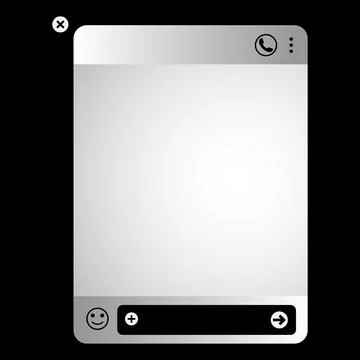 Pop-up window. User help online. Chat bot virtual assistant via messaging. Stock Illustration