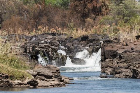 Popa Falls Namibia Stock Photos
