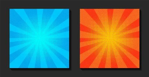 Popart comic background. Vector illustration Illustrazione stock