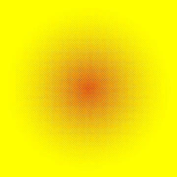 Popart, halftone pattern, background. Yellow and red, duotone backdrop Stock Illustration