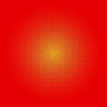Popart, halftone pattern, background. Yellow and red, duotone backdrop Stock Illustration