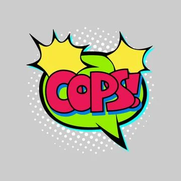 PopArtSpeech Stock Illustration
