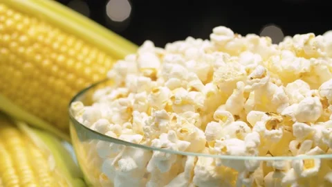 Popcorn and fresh corn Stock Footage 140402615
